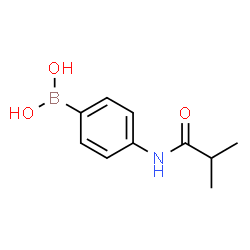 ChemSpider 2D Image | (4-Isobutyramidophenyl)boronic acid | C10H14BNO3