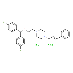 ChemSpider 2D Image | GBR-12879 DIHYDROCHLORIDE | C28H32Cl2F2N2O