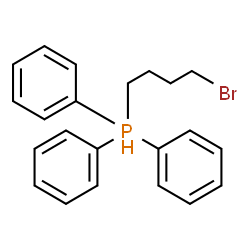 ChemSpider 2D Image | (4-Bromobutyl)(triphenyl)phosphorane | C22H24BrP