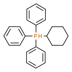ChemSpider 2D Image | Cyclohexyl(triphenyl)phosphorane | C24H27P