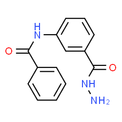 ChemSpider 2D Image | N-[3-(hydrazinecarbonyl)phenyl]benzamide | C14H13N3O2