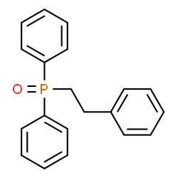 ChemSpider 2D Image | Diphenyl(2-phenylethyl)phosphine oxide | C20H19OP