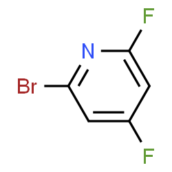 ChemSpider 2D Image | 2-Bromo-4,6-difluoropyridine | C5H2BrF2N