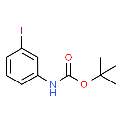 ChemSpider 2D Image | N-Boc-3-iodoaniline | C11H14INO2