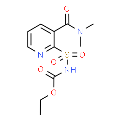 ChemSpider 2D Image | 2-(ethoxycarbylsulfamoyl)-N,N-dimethylnicotinamide | C11H15N3O5S