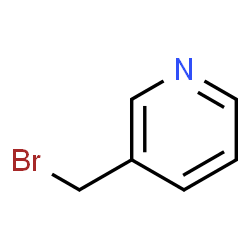 ChemSpider 2D Image | 3-(bromomethyl)pyridine | C6H6BrN