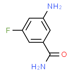 ChemSpider 2D Image | 3-Amino-5-fluorobenzamide | C7H7FN2O