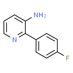 ChemSpider 2D Image | 2-(4-Fluorophenyl)-3-pyridinamine | C11H9FN2