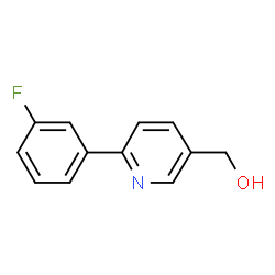 ChemSpider 2D Image | [6-(3-Fluorophenyl)-3-pyridinyl]methanol | C12H10FNO