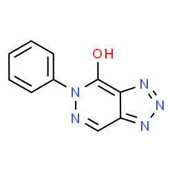 ChemSpider 2D Image | 5-Phenyl-5H-[1,2,3]triazolo[4,5-d]pyridazin-4-ol | C10H7N5O