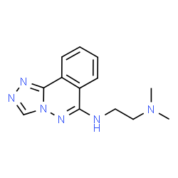 ChemSpider 2D Image | N,N-Dimethyl-N'-([1,2,4]triazolo[3,4-a]phthalazin-6-yl)-1,2-ethanediamine | C13H16N6