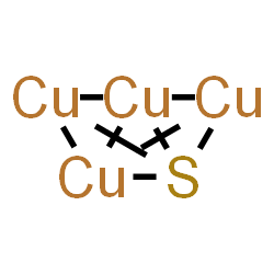 ChemSpider 2D Image | CSID:21594042 | Cu4S