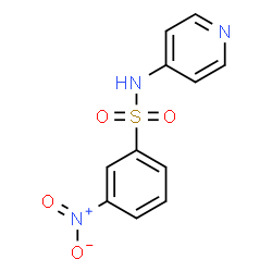 ChemSpider 2D Image | 3-Nitro-N-(4-pyridinyl)benzenesulfonamide | C11H9N3O4S