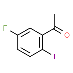 ChemSpider 2D Image | 2'-Iodo-5'-fluoroacetophenone | C8H6FIO