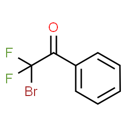 ChemSpider 2D Image | 2-Bromo-2,2-difluoro-1-phenylethanone | C8H5BrF2O