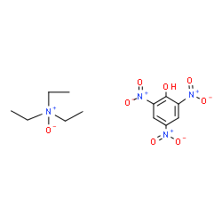 ChemSpider 2D Image | 2,4,6-Trinitrophenol - triethylamine oxide (1:1) | C12H18N4O8