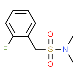ChemSpider 2D Image | 1-(2-Fluorophenyl)-N,N-dimethylmethanesulfonamide | C9H12FNO2S