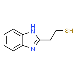 ChemSpider 2D Image | 1H-Benzimidazole-2-ethanethiol(9CI) | C9H10N2S