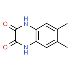 ChemSpider 2D Image | 6,7-dimethylquinoxaline-2,3-diol | C10H10N2O2