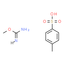 ChemSpider 2D Image | Methyl carbamimidate 4-methylbenzenesulfonate (1:1) | C9H14N2O4S