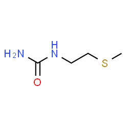 ChemSpider 2D Image | 1-[2-(Methylsulfanyl)ethyl]urea | C4H10N2OS