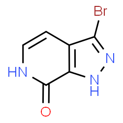 ChemSpider 2D Image | 3-bromo-1H,6H-pyrazolo[3,4-c]pyridin-7-one | C6H4BrN3O