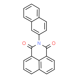 ChemSpider 2D Image | 2-(2-Naphthyl)-1H-benzo[de]isoquinoline-1,3(2H)-dione | C22H13NO2