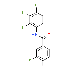 ChemSpider 2D Image | 3,4-Difluoro-N-(2,3,4-trifluorophenyl)benzamide | C13H6F5NO
