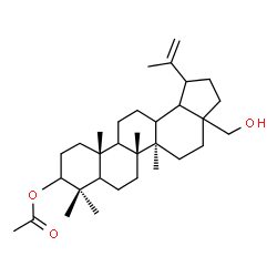 ChemSpider 2D Image | (5xi,9xi,13xi,17xi,18xi,19xi)-28-Hydroxylup-20(29)-en-3-yl acetate | C32H52O3