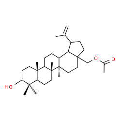 ChemSpider 2D Image | (5xi,9xi,13xi,17xi,18xi,19xi)-3-Hydroxylup-20(29)-en-28-yl acetate | C32H52O3