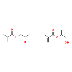 ChemSpider 2D Image | 1-Hydroxy-2-propanyl 2-methylacrylate - 2-hydroxypropyl 2-methylacrylate (1:1) | C14H24O6