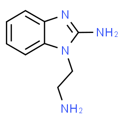 ChemSpider 2D Image | 1-(2-aminoethyl)benzimidazol-2-amine | C9H12N4