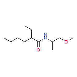 ChemSpider 2D Image | 2-Ethyl-N-(1-methoxy-2-propanyl)hexanamide | C12H25NO2