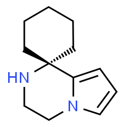 ChemSpider 2D Image | 3',4'-Dihydro-2'H-spiro[cyclohexane-1,1'-pyrrolo[1,2-a]pyrazine] | C12H18N2