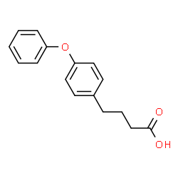 ChemSpider 2D Image | 4-(4-Phenoxyphenyl)butanoic acid | C16H16O3