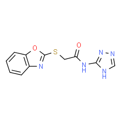 ChemSpider 2D Image | ZINC19849744 | C11H9N5O2S