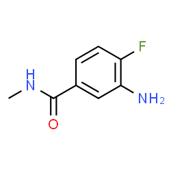 ChemSpider 2D Image | 3-Amino-4-fluoro-N-methylbenzamide | C8H9FN2O