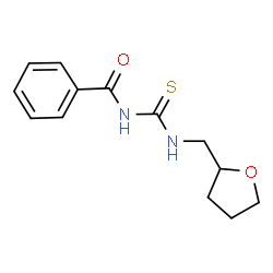 ChemSpider 2D Image | N-[(Tetrahydro-2-furanylmethyl)carbamothioyl]benzamide | C13H16N2O2S