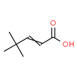 ChemSpider 2D Image | 4,4-Dimethyl-2-pentenoic acid | C7H12O2