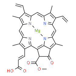 ChemSpider 2D Image | chlorophyll c2 | C35H28MgN4O5