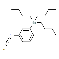 ChemSpider 2D Image | Tributyl(3-isothiocyanatophenyl)stannane | C19H31NSSn