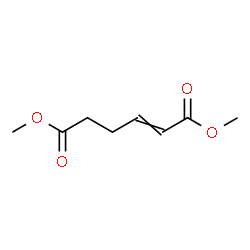 ChemSpider 2D Image | Dimethyl 2-hexenedioate | C8H12O4