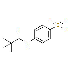 ChemSpider 2D Image | 4-Pivalamidobenzenesulfonyl chloride | C11H14ClNO3S