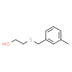 ChemSpider 2D Image | 2-[(3-Methylbenzyl)sulfanyl]ethanol | C10H14OS