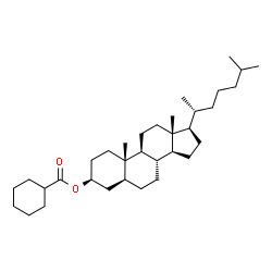 ChemSpider 2D Image | (3beta,5alpha)-Cholestan-3-yl cyclohexanecarboxylate | C34H58O2