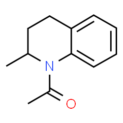 ChemSpider 2D Image | 1-(2-Methyl-3,4-dihydro-1(2H)-quinolinyl)ethanone | C12H15NO