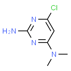 ChemSpider 2D Image | 6-Chloro-N4,N4-dimethyl-2,4-pyrimidinediamine | C6H9ClN4