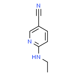 ChemSpider 2D Image | 6-(Ethylamino)nicotinonitrile | C8H9N3