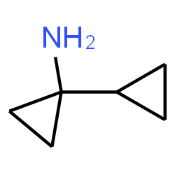 ChemSpider 2D Image | 1,1'-Bi(cyclopropyl)-1-amine | C6H11N