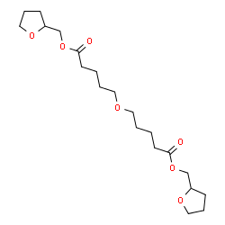 ChemSpider 2D Image | Bis(tetrahydro-2-furanylmethyl) 5,5'-oxydipentanoate | C20H34O7
